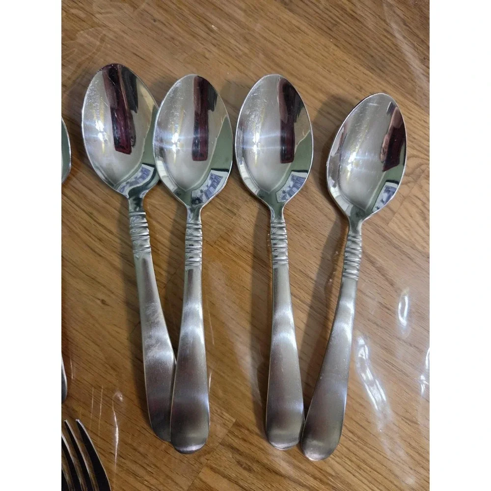 16-Piece Set for 4 Cuisinart SATIN AMERICANA 18/10 Stainless Flatware Utensils